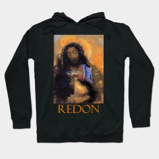 Sacred Heart by Odilon Redon Hoodie